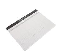 ULTECHNOVO Carnet de Planification Hebdomadaire Papier Bloc-Notes de Gestion des Tâches Compact Planificateur d'Objectifs pour Travail et Études Organisateur de Listes Pratique et
