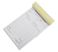 ULTECHNOVO Carnet de Reçus de Factures Fiscales Impression en Papier 60 Pages pour Gestion des Commandes en Douane et Exportation