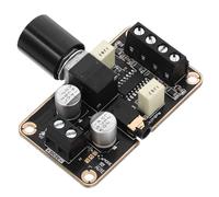 ULTECHNOVO Carte Amplificateur Numérique Stéréo Double Canal 5w*2 Pam8406, Module Audio Compact 12v, Carte Amplificateur de Puissance Haute Fidélité pour Système Audio Voiture et DIY