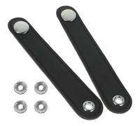 ULTECHNOVO Ceinture à Soufflets pour Accordéon, Sangle Double Couche en Cuir, Boucle Pratique, Centre 10,4 Cm, Accessoire Léger et Respirant pour Musiciens, Compatible Accordéon Diatonique