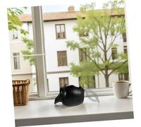 ULTECHNOVO Ceramic Jar Waterfall Fountain Small Tabletop Landscape Jar for Hydroponic Fish Tank Planter with Circulating Water Feature and Vintage Style Decoration