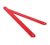 ULTECHNOVO Charnière D'échelle Pliante Rouge en Alliage D'aluminium Bras de Support Stable et Limiteur Intégré Facile à Ranger pour Affichages et Usage Marketing