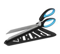 ULTECHNOVO Ciseaux à Pizza Acier Inoxydable avec Spatule Amovible Ciseaux de Cuisine Multifonction pour Maison Ergonomiques et Antidérapants Coupe-pizza Pratique Bleu Ciel