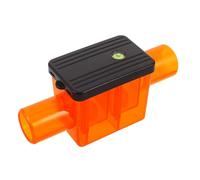 ULTECHNOVO Clapet Anti-Retour Pc-25 en Polycarbonate pour Conduite d'Évacuation de Condensats de Climatisation Centrale Vanne de Vidange Unidirectionnelle Silencieuse Accessoire Plomberie