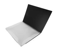 ULTECHNOVO Classeur de Partitions de Musique Support Stable Noir A4 en Plastique et Métal avec Annotations Modifiables, pour Pianistes à Domicile Salle de Classe