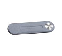 ULTECHNOVO Clip de Fixation Latérale Argenté en Abs Léger et Facile à Installer pour Support de Téléphone Portable Pliable, pour Travail et Maison