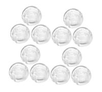 ULTECHNOVO Clip Mural pour Chaîne de Store Enrouleur Transparent Arrêt de Perles 4.5Mm Accessoires pour Stores Installation Facile Lot de 12 pour Décoration de Maison