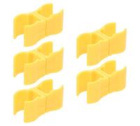 ULTECHNOVO Clips de Fixation Orange pour Porte de Football en Plastique 5pcs Installation Facile et Démontage Pratique pour Entraînement Sportif et Dressage de Chien