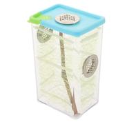 ULTECHNOVO Coffret Terrarium Transparent en Plastique pour Élevage Professionnel de Phasmes et Mantes, Design Unique, pour Débutants et Usage Éducatif