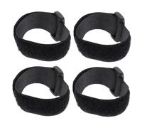 ULTECHNOVO Colliers Anti- Design Ajustable en Nylon Noir pour Coq Lot de 4 Colliers Silencieux pour Volailles Maison Ferme