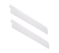 ULTECHNOVO Combleurs D'espaces pour Cuisinière 63 Cm Blanc, Bande Anti-graisse Résistante la Chaleur, Protège-plan de Travail Cuisine, 2 Pièces pour Cuisson et Nettoyage Facile