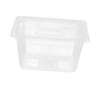 ULTECHNOVO Conteneur de Cuisson Transparent Boîte de Rangement Pratique pour Cuisson Sous Vide Basse Température et Facile à Nettoyer