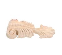 ULTECHNOVO Corbeau Décoratif Massif Sculpté Style Européen Classique Support Angle Vintage pour Décoration Murale et Plafond