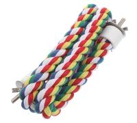 ULTECHNOVO Corde en Coton Colorée pour Oiseaux Perchoir Ajustable, Usage Polyvalent pour Perruches et Calopsittes, pour Cages et Balançoires