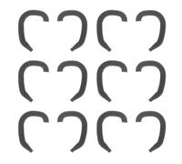 ULTECHNOVO Correcteur d'Oreilles Décollées pour Bébé en Silicone Noir 6 Paires Coussinets Légers et Hypoallergéniques pour Correction Douce du Pavillon de L'Oreille Confort Quotidien