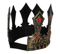 ULTECHNOVO Couronne De Roi Pour Garçon Accessoire Costume Anniversaire Fête Cosplay Adjustable Confortable