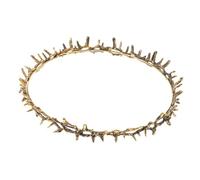 ULTECHNOVO Couronne Épine Médiévale Métal Unisexe Accessoire de Fête Cosplay Renaissance pour Femmes et Hommes