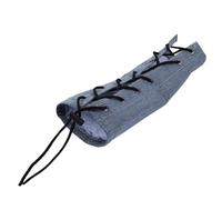 ULTECHNOVO Coussin Accessoire Pratique pour Bras de Perroquet de Anti-griffures en Tissu Coton Bleu Clochette pour Propriétaire D'oiseau de Compagnie