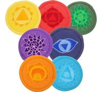 ULTECHNOVO Coussin Brodé pour Bol Chantant Tibétain 7pcs en Polyester Léger et Facile à Transporter, Tapis Protecteur pour Bol Sonore de Bouddha, pour Contemplation et Style Plusieurs styles