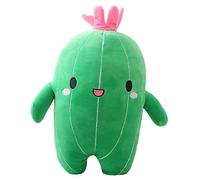 ULTECHNOVO Coussin Cactus Peluche Adorable Et Décoration Kawaii pour Chambre Et Canapé pour Sommeil Et Détente Peluche Réaliste Matériaux Sûrs