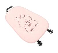 ULTECHNOVO Coussin de Siège Auto Peluche Lapin Créatif Housse Ergonomique Antidérapante pour Conduite Coussin de Confortable pour Accessoire Pratique pour Longs