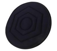 ULTECHNOVO Coussin de Siège Pivotant 360° pour Voiture, Coussin Rond Bleu Triple Couche en Mousse, Base Antidérapante, Portable et Compatible pour Femmes Enceintes et Personnes Âgées,