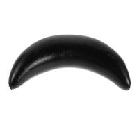 ULTECHNOVO Coussin de Soutien Cervical en Silicone Noir de U pour Bac à Shampoing Oreiller Antidérapant pour Salon de Coiffure Spa Capillaire Repose-Nuque Confortable et Hygiénique Usage