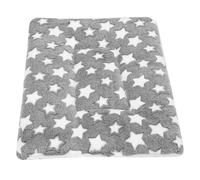 ULTECHNOVO Coussin en Flanelle Doux et Chaud pour Petits Chiens et Chats Motif Étoile, Construction Anti-Boulochage, pour Niche ou Cage