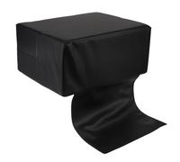 ULTECHNOVO Coussin Rehausseur Noir pour Chaise de Coiffeur Garçon et Filles Rembourrage Épais et Confortable Coussin de Siège Lavable Adapté au Salon de Coiffure et Usage Domestique