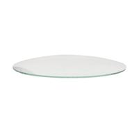 ULTECHNOVO Couvercle Verre Convexe Rond Transparent pour Horloge, Verre sans Distorsion Vue Claire, pour Projets DIY et Cheminée
