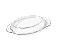 ULTECHNOVO Couvercle Verre Éclaboussures pour Micro Ondes Four Compatible Steamer Lavable Au Lave Vaisselle Pratique pour Nutriments des Aliments