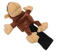 ULTECHNOVO Couvre-Club de Driver de Golf à Motif Singe en Peluche Douce Protection Rembourrée pour Tête de Bois Accessoire Golf Léger et Original pour Parcours et Événements Sociaux