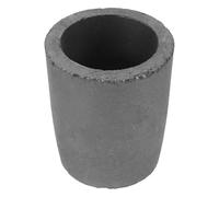 ULTECHNOVO Creuset en Graphite Haute Température pour Fusion Or et Argenté Creuset de Laboratoire Résistant à L'Oxydation en Carbure de Silicium 2 Ø80×95Mm pour Bijouterie et Fonderie