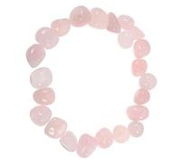 ULTECHNOVO Cristal de Quartz Rose Poli 300g Pierres Roulées Naturelles