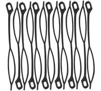 ULTECHNOVO Crochets Ergonomiques pour Dreadlocks 30 Pièces Taille M Petit Outils de Coiffure Portable pour Perruques et Tresses Accessoires pour Soins Capillaires Professionnels