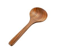ULTECHNOVO Cuillère de Cuisine avec Manche Long Ustensile de Cuisine Naturel Louche à Soupe Ergonomique Adaptée Maison et Restaurant Facile à Nettoyer et Offrir Cadeau