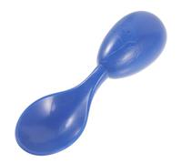 ULTECHNOVO Cuillère de Prison Compacte Caoutchouc Souple Antidérapante avec Poignée Ergonomique Cuillère Petite Sécurisée pour Détenus Facile à Nettoyer Transporter