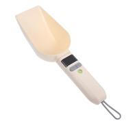 ULTECHNOVO Cuillère Électronique Balance Cuisine Multifonctionnelle en Abs Blanche, Facile à Utiliser, Pesée Précise des Ingrédients et L'alimentation des Animaux Domestiques