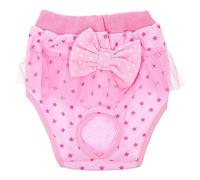 ULTECHNOVO Culotte Menstruelle pour Chien Femelle en Coton, Taille S à XL, Prévention des Fuites et Facile à Enfiler, pour Chiots en Période de Chaleur