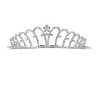 ULTECHNOVO Diadème En Strass Pour Filles Taille Unique Coiffe Brillante D’anniversaire Accessoire Photo Fête Cérémonies