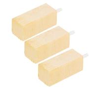 ULTECHNOVO Diffuseur D'oxygène en Bois Naturel pour Écumeur de Protéines 3pcs, Accessoire Petit et Délicat pour Aquariums Marins et Eau Douce