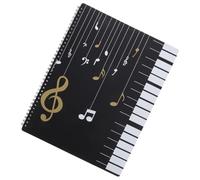 ULTECHNOVO Dossier de Partitions Musique A4 30 Pages Transparentes, Pochette Rangement en Polypropylène Imperméable, Organisateur Feuilles pour Musiciens Piano Chorale Orchestre