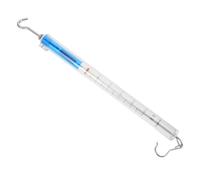 ULTECHNOVO Échelle à Ressort Newton N Outil Pédagogique pour Expériences Scientifiques et Physique Échelle Suspendue avec Crochet pour Mesurer la Force