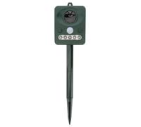 ULTECHNOVO Effaroucheur Solaire Puissant pour Chats et Écureuils avec Capteur Pir, Alimentation Solaire 6,5v, Décoration Automne, pour Jardin et Maison
