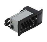 ULTECHNOVO Égaliseur de Guitare Folk 4 Bandes Micro Abs Noir, Accessoire Portable et Facile à Installer pour Guitare Acoustique, Kit Complet Prise Audio 6,35 Mm