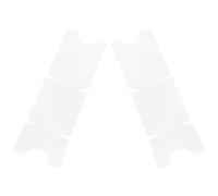 ULTECHNOVO en TPU Transparent Haute Résistance Impact pour Manivelle de Vélo 2 Feuilles pour Pédalier de Vélo de Route, pour Cyclistes Exigeants