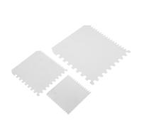 ULTECHNOVO Ensemble de 3 Outils de Sculpture en Acier Inoxydable Argenté pour Modelage Argile Effets Texturés et Contrôle Amélioré, pour Travaux D'argile et Projets de Texturation
