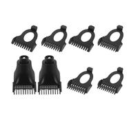 ULTECHNOVO Ensemble de Guides de Tondeuse Barbe en Acier Inoxydable 3mm 5mm 7mm, Accessoires Confortables pour Tête de Tondeuse, pour Voyage