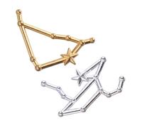 ULTECHNOVO Ensemble de Pendentifs Soi-même 24pcs en Alliage Métallique pour Création de Bijoux Uv, Décorations Uniques pour Chaînes de Pull et Porte-clés