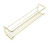 ULTECHNOVO Étagère Murale Cuisine Argenté Support Rangement Épices Gain de Place pour Buffet Robuste en Fer PVC